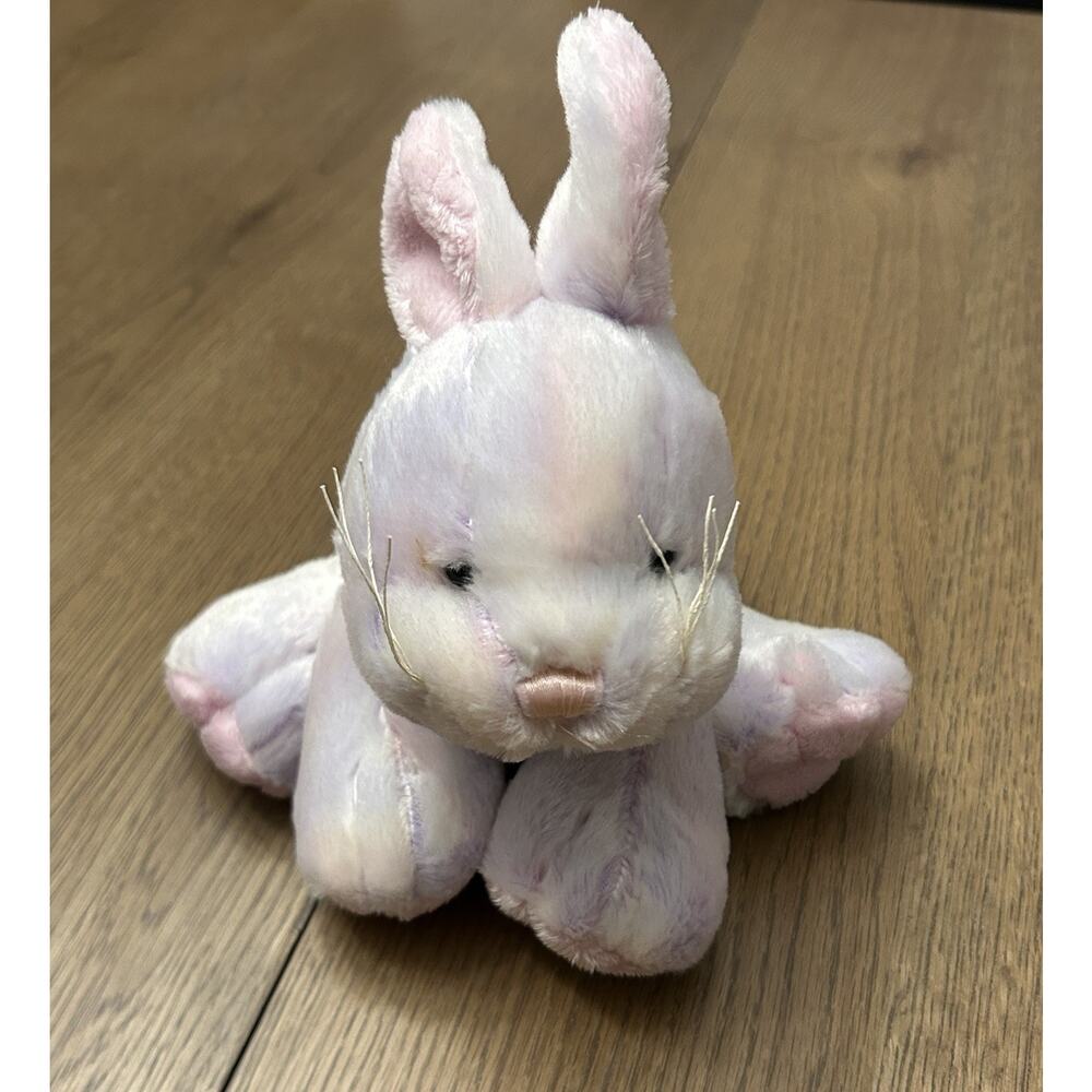 Webkinz Ganz Sherbet Bunny Plush HM134 Lilac/Pink Rabbit Retired Rare No Code